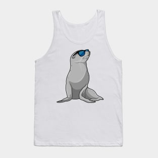 Seal with Sunglasses Tank Top